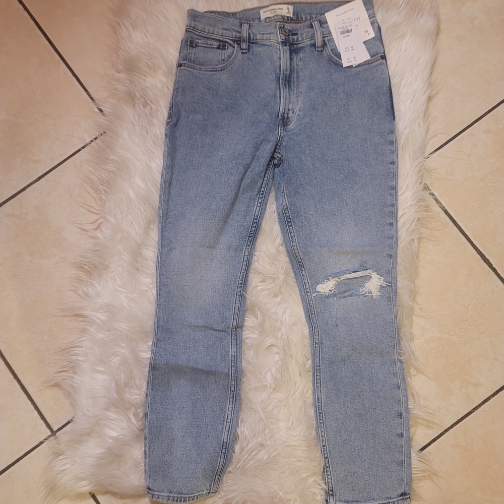 Abercrombie & Fitch Light Blue Skinny Jeans